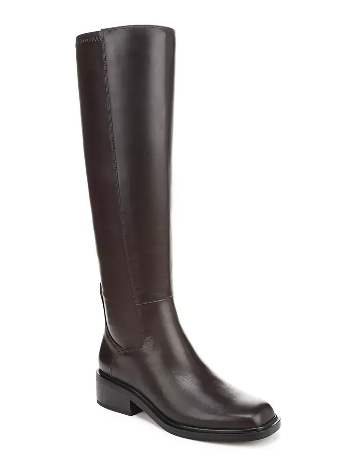 Женские сапоги Gisella с квадратным носком и молнией, Regular и Wide Calf Franco Sarto