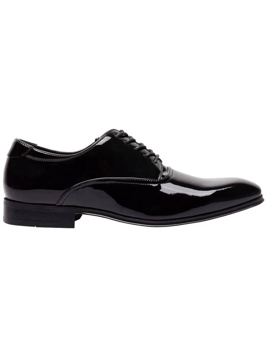 Мужские туфли-смокинги Atlanta с гладким носком Florsheim — изображение 2 из 7, черный