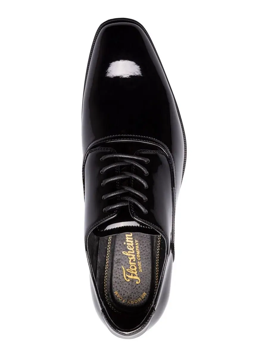 Мужские туфли-смокинги Atlanta с гладким носком Florsheim — изображение 4 из 7, черный