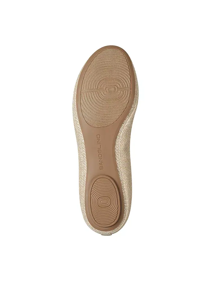 Женские балетки Edition Ballet Flats Bandolino — изображение 5 из 5, золотистый