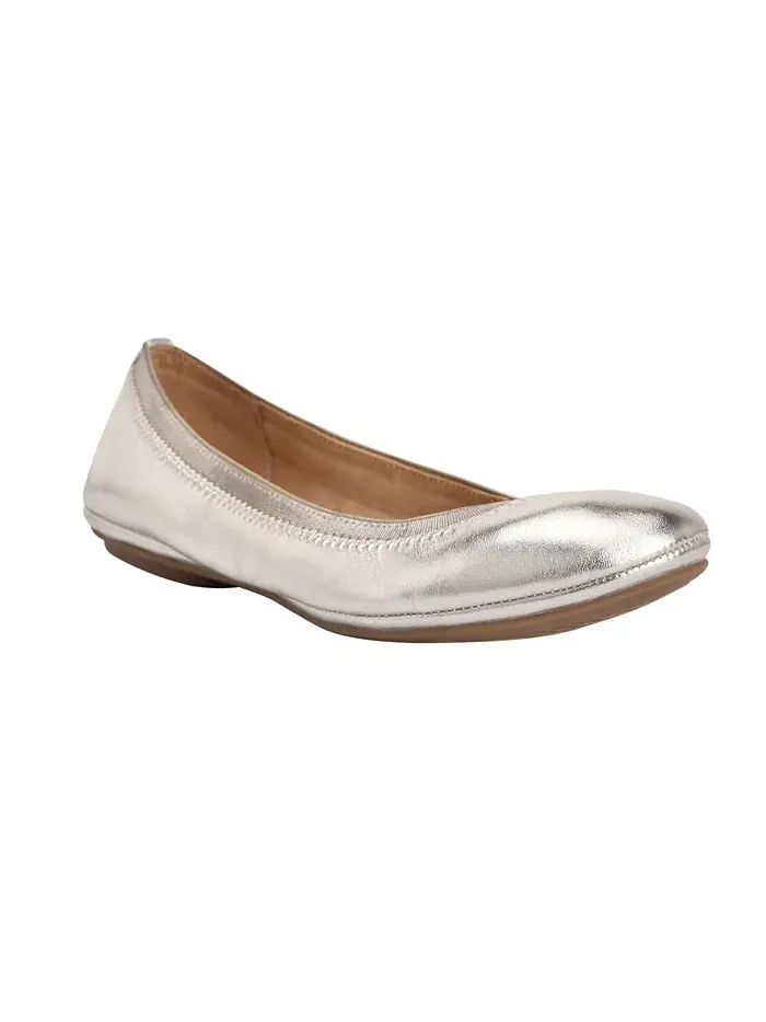 Женские балетки Edition Ballet Flats Bandolino — изображение 1 из 5, платина