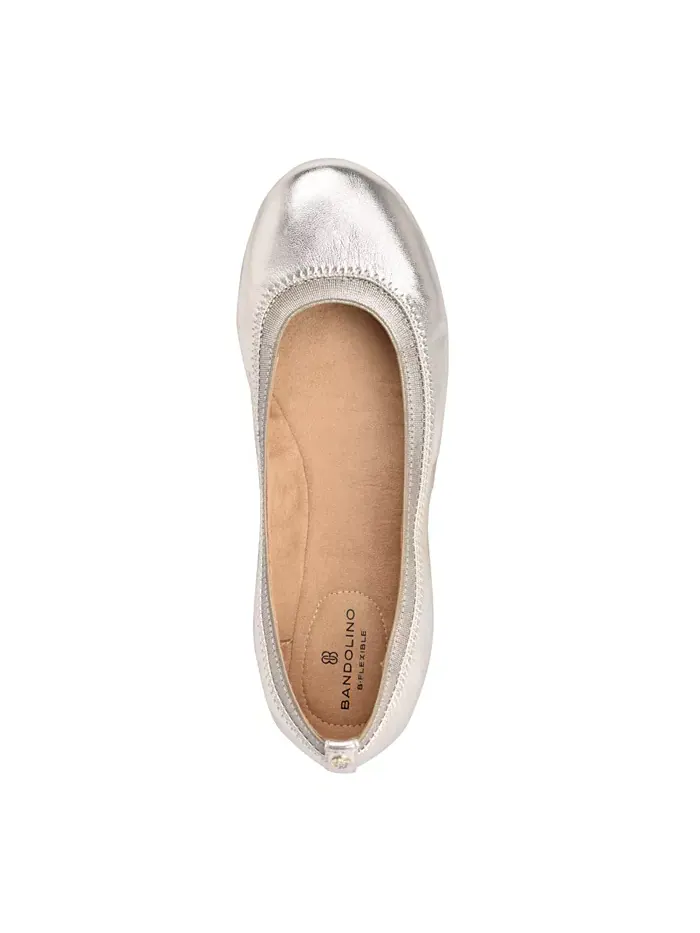 Женские балетки Edition Ballet Flats Bandolino — изображение 4 из 5, платина
