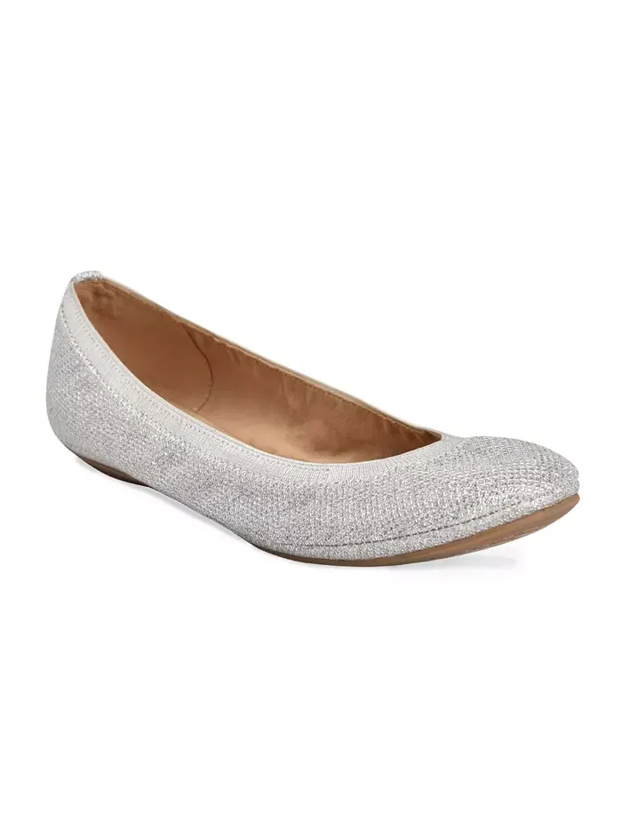 Женские балетки Edition Ballet Flats Bandolino — изображение 1 из 4, серебристый