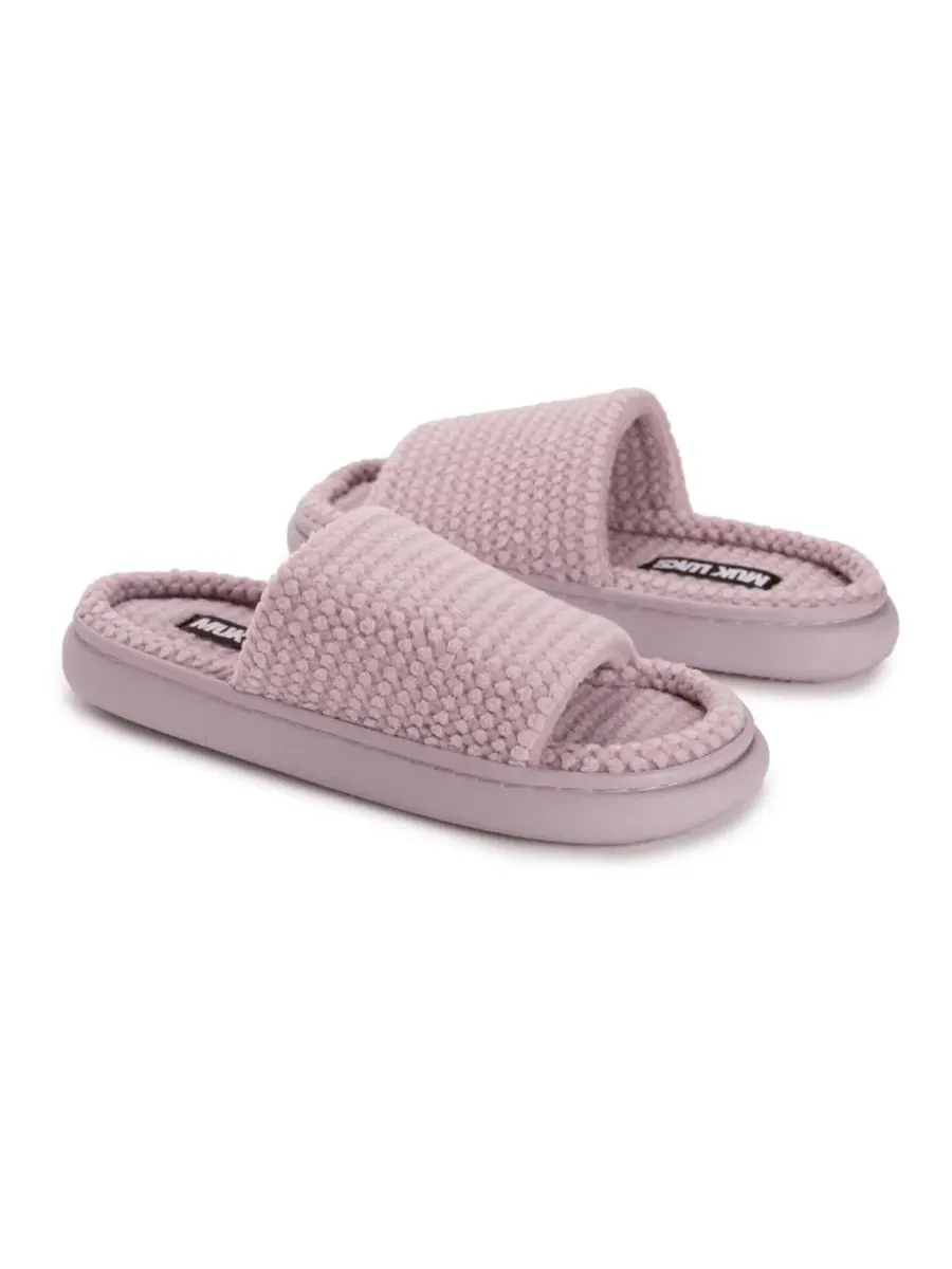 Домашние тапочки-слайды Marsai Slide Slipper MUK LUKS, Dusted Lavender — изображение 2 из 7