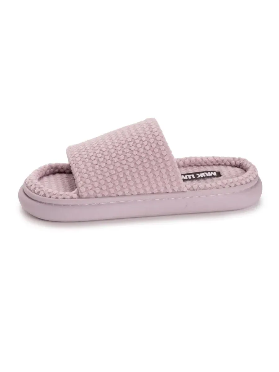 Домашние тапочки-слайды Marsai Slide Slipper MUK LUKS, Dusted Lavender — изображение 6 из 7