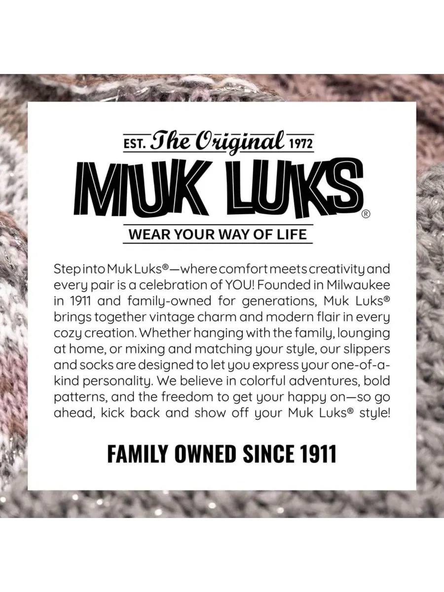 Домашние тапочки-слайды Marsai Slide Slipper MUK LUKS, Dusted Lavender — изображение 7 из 7