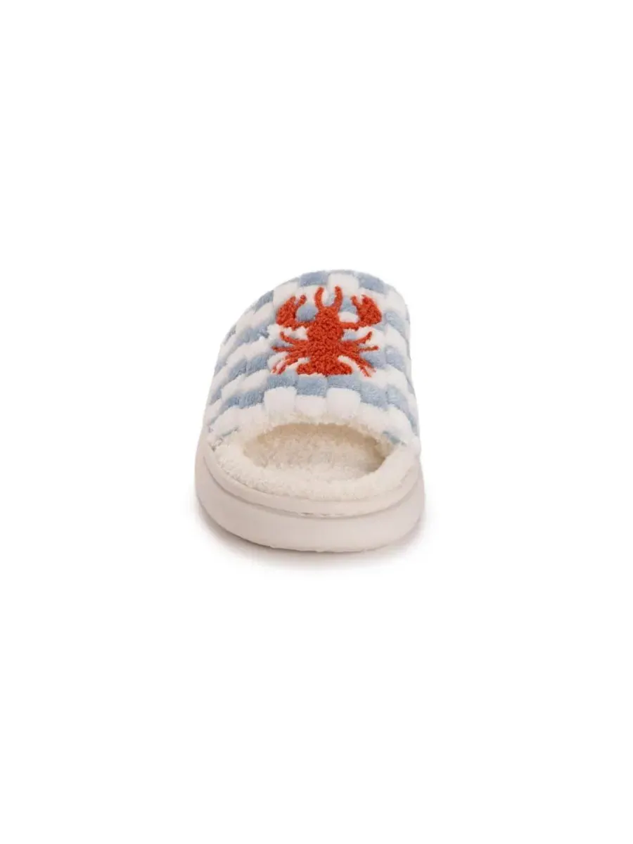 Женские тапочки-слайды Marsai Slide MUK LUKS — изображение 2 из 7, синий