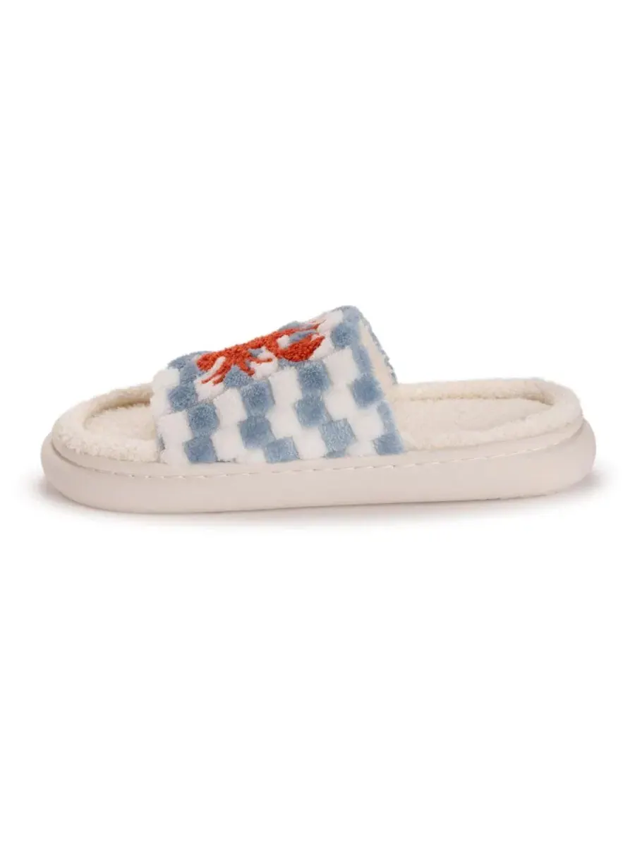 Женские тапочки-слайды Marsai Slide MUK LUKS — изображение 4 из 7, синий