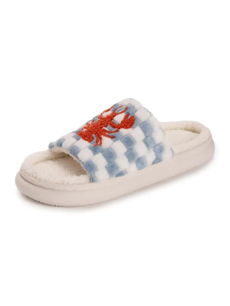 Женские тапочки-слайды Marsai Slide MUK LUKS — изображение 5 из 7, синий