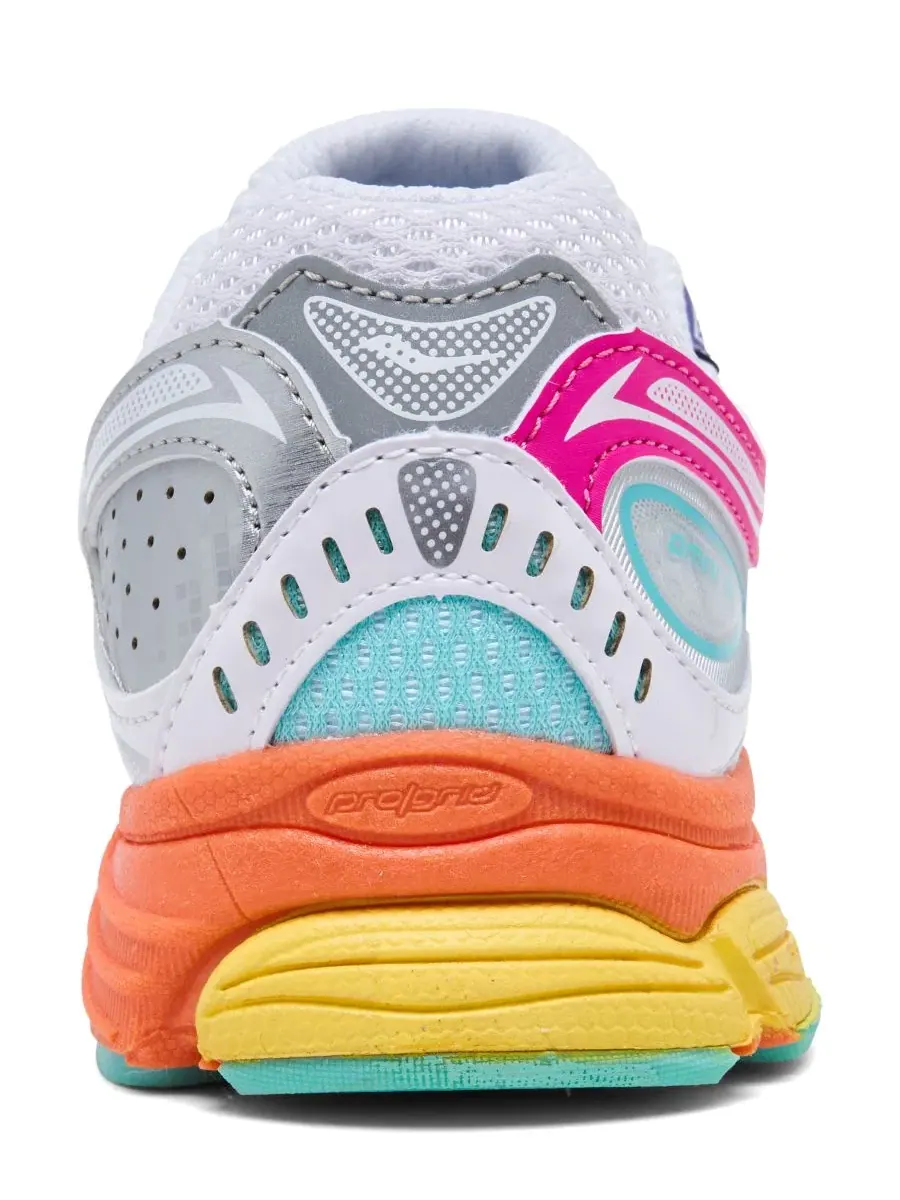 Кроссовки с дышащим верхом Saucony Omni 9 — изображение 4 из 6, белый серый