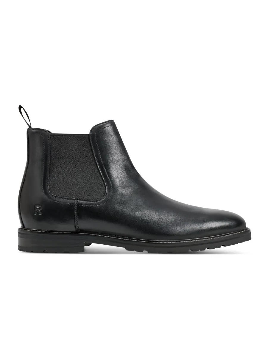Мужские ботинки Cassius Pull-On с миндалевидным носком Rockport — изображение 2 из 5, черный