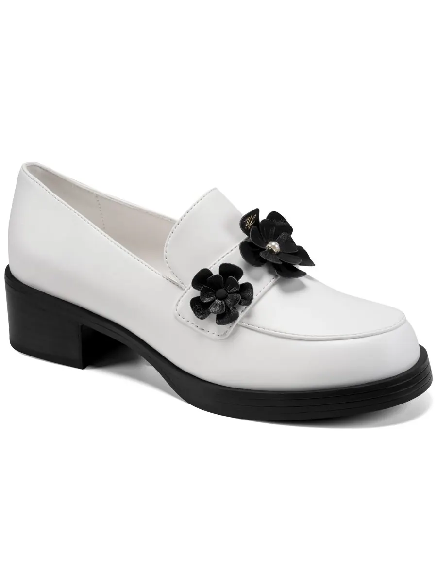 Женские лоферы Camilia Fleur KARL LAGERFELD PARIS — изображение 1 из 5, яркий белый
