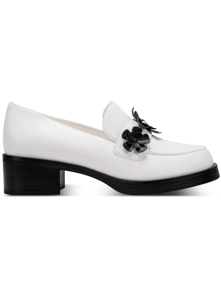 Женские лоферы Camilia Fleur KARL LAGERFELD PARIS — изображение 2 из 5, яркий белый