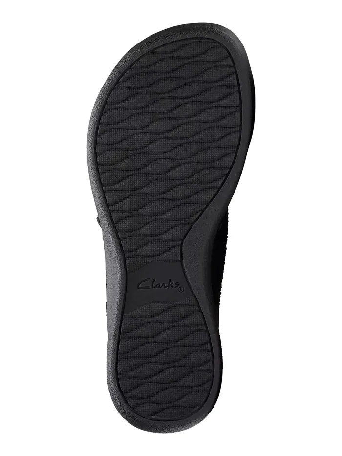 Сандалии женские Clarks Cloudsteppers Arla Wave — изображение 5 из 5, черный