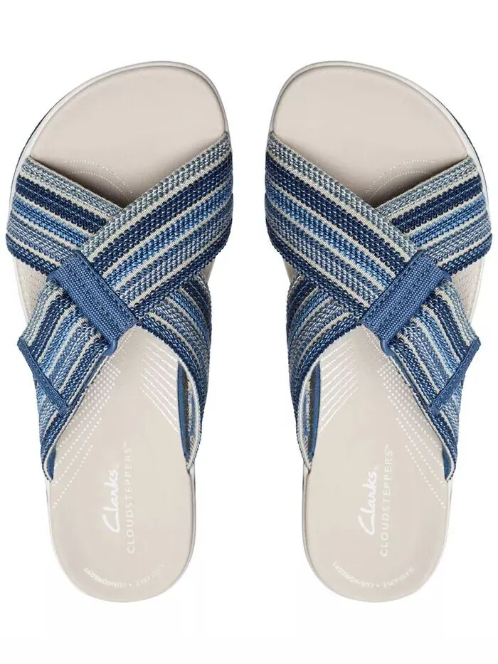 Сандалии женские Clarks Cloudsteppers Arla Wave — изображение 4 из 5, синий