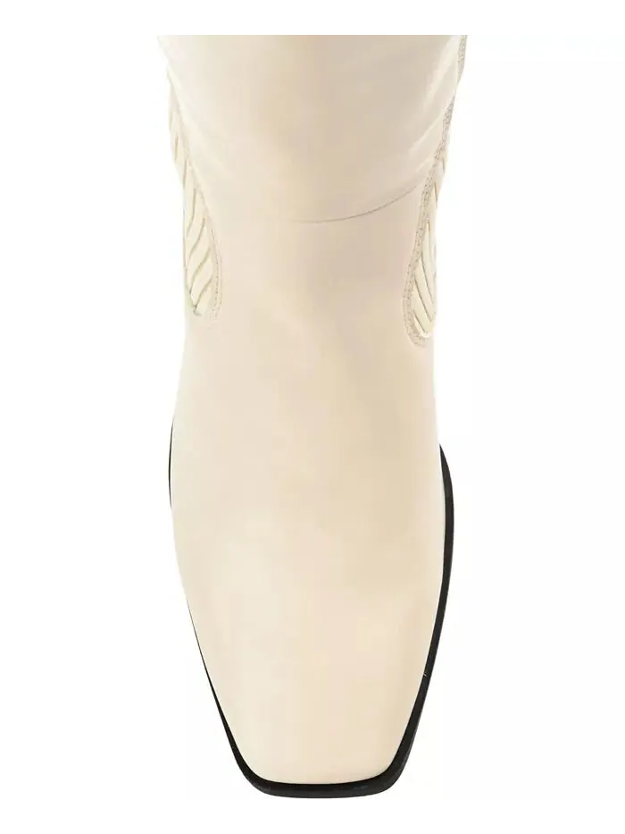 Женские сапоги Winny Wide Calf Journee Collection — изображение 4 из 9, кость