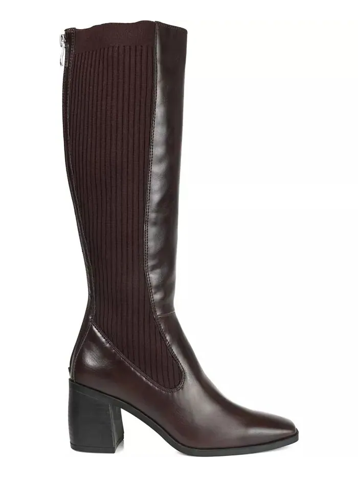 Женские сапоги Winny Wide Calf Journee Collection — изображение 6 из 9, кость