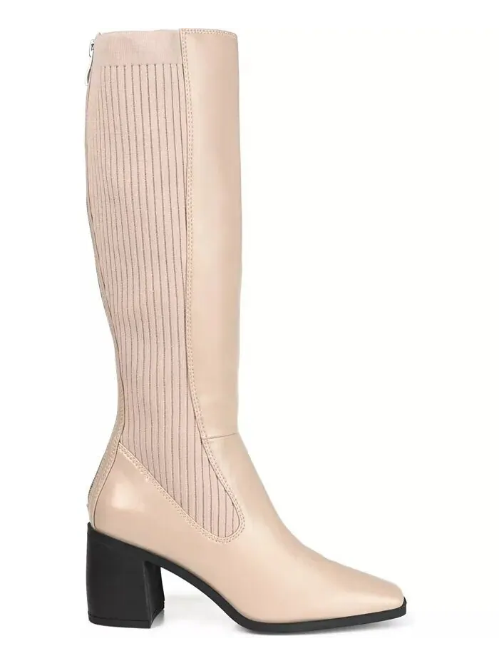 Женские сапоги Winny Wide Calf Journee Collection — изображение 2 из 9, тауп
