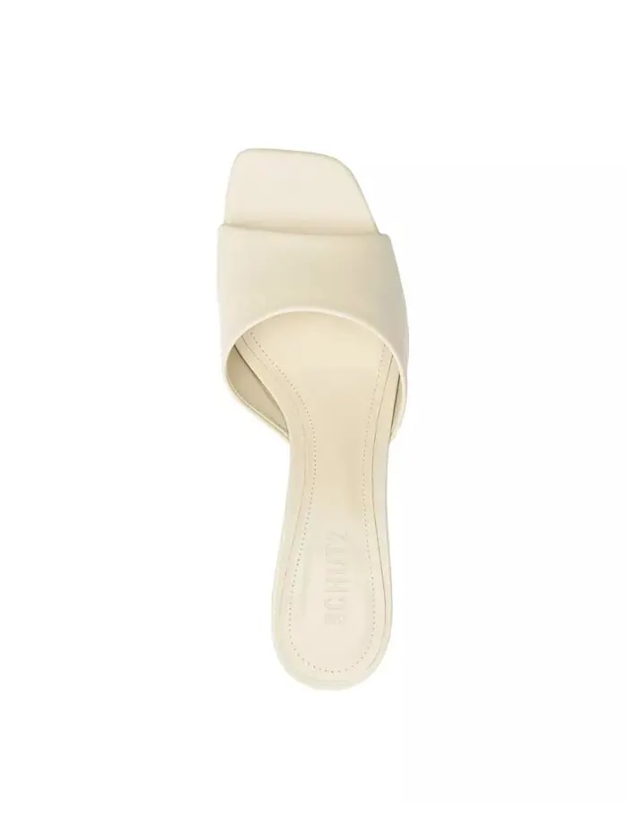Женские босоножки Dethalia Mid Stiletto Schutz — изображение 4 из 11, белый