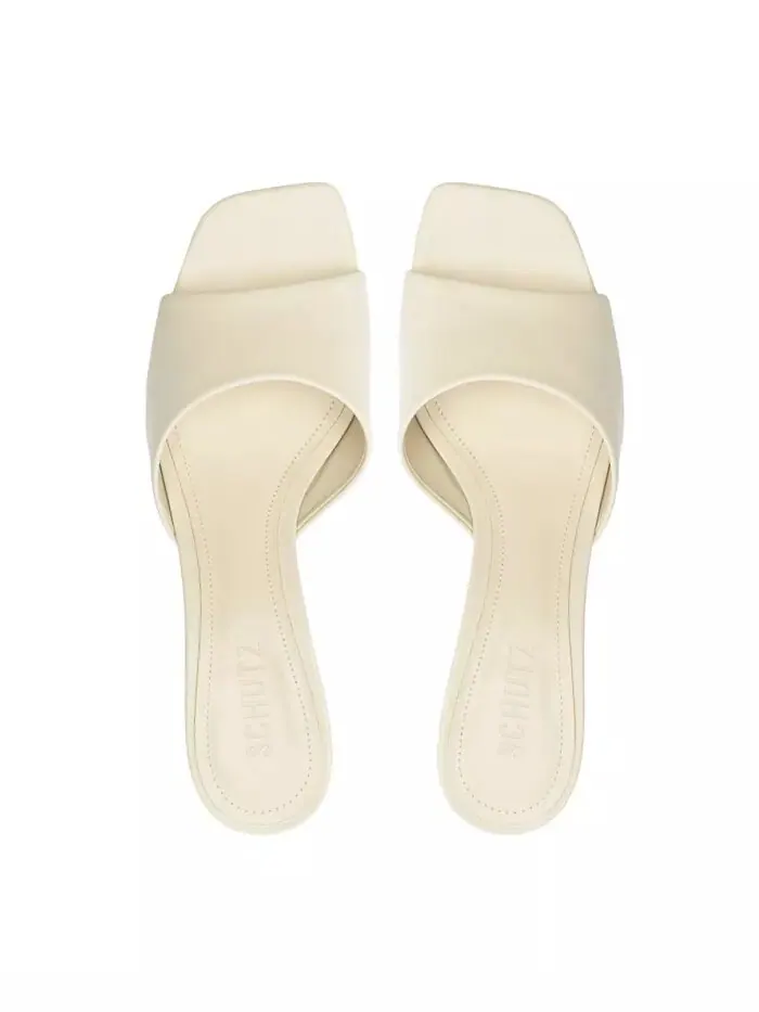 Женские босоножки Dethalia Mid Stiletto Schutz — изображение 6 из 11, белый