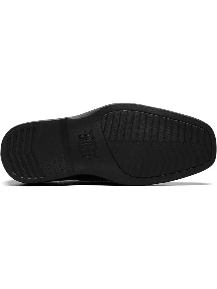 Маленькие мальчики показывают туфли-оксфорды Cap Toe Jr Florsheim — изображение 6 из 7, черный