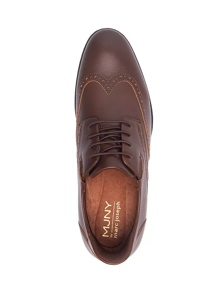 Howard Street технология Hands-Free Slip On оксфорды Wingtip Marc Joseph New York — изображение 4 из 5, коричневый