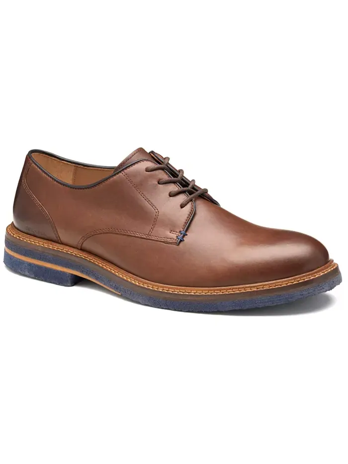 Мужские туфли Calder Plain с круглым носком Johnston & Murphy — изображение 1 из 5, коричневый