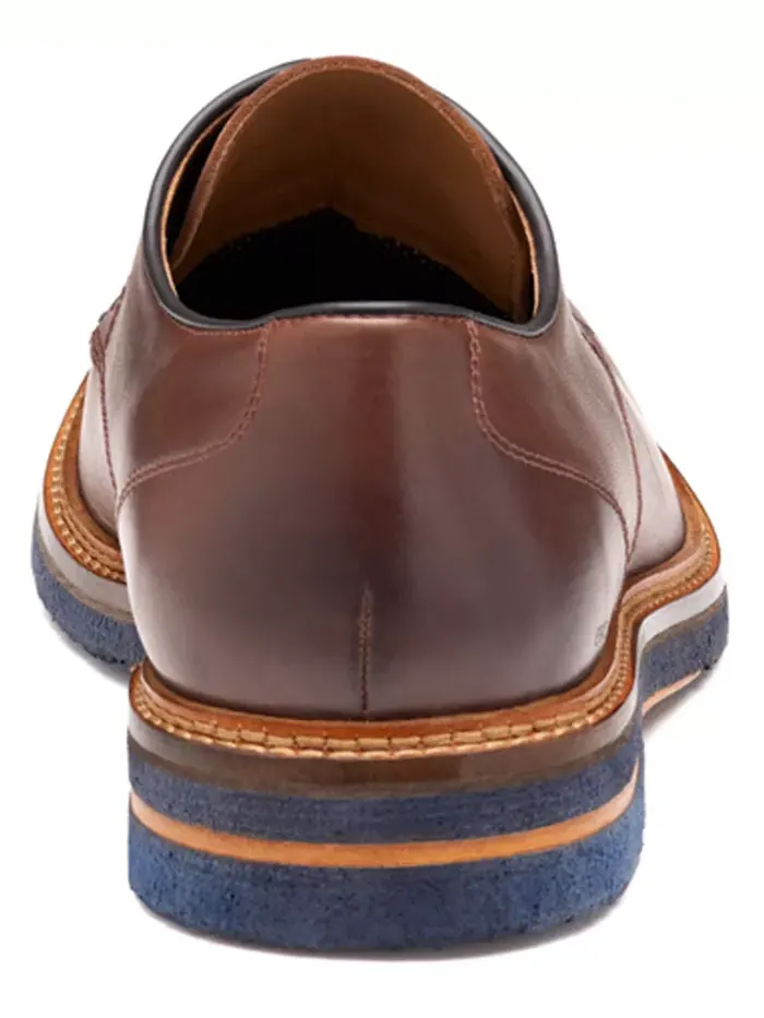 Мужские туфли Calder Plain с круглым носком Johnston & Murphy — изображение 3 из 5, коричневый