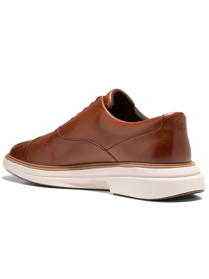 Мужские оригинальные оксфорды Grand Cityspectre с мыском Cole Haan — изображение 3 из 9, коричневый