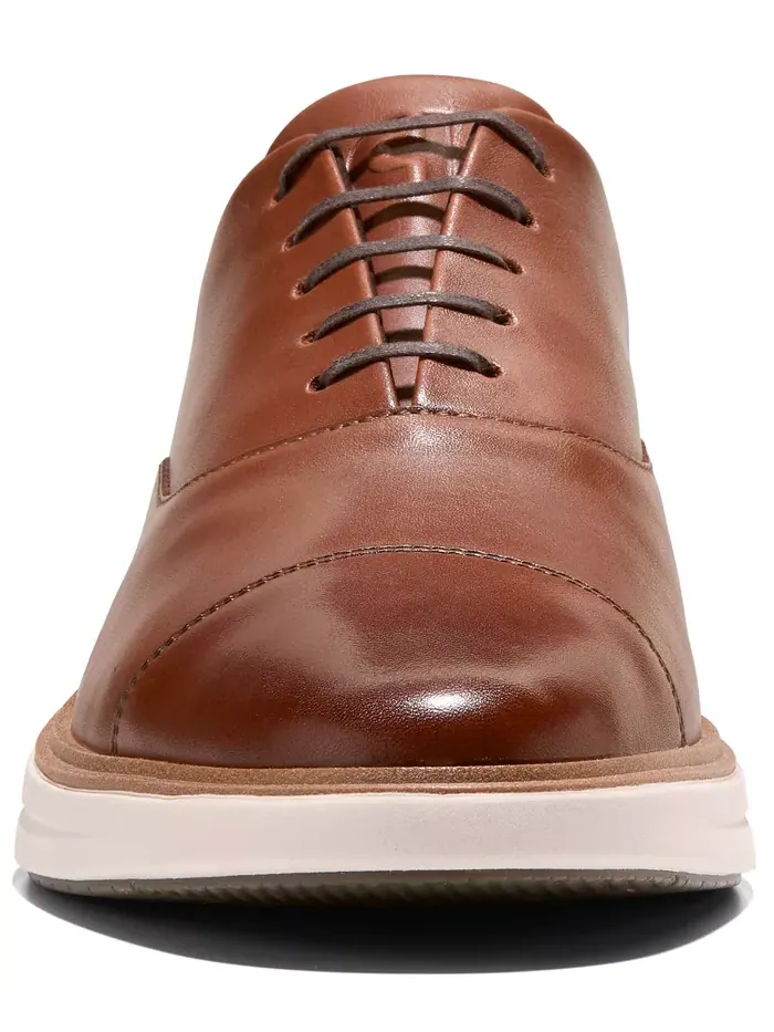 Мужские оригинальные оксфорды Grand Cityspectre с мыском Cole Haan — изображение 8 из 9, коричневый