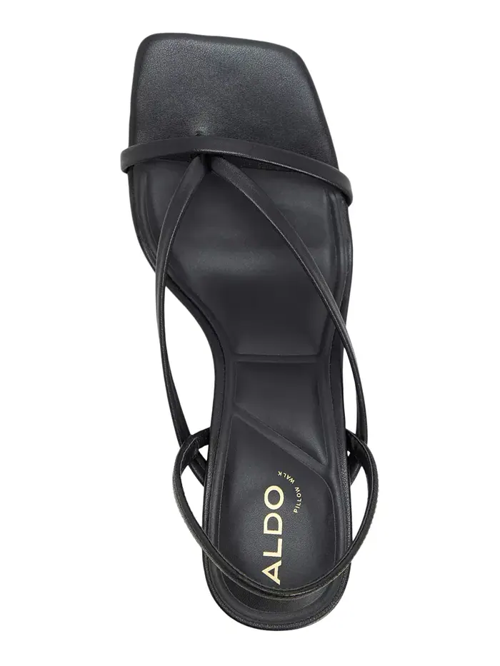 Женские босоножки Riva Slingback с квадратным мысом Aldo — изображение 4 из 5, черный