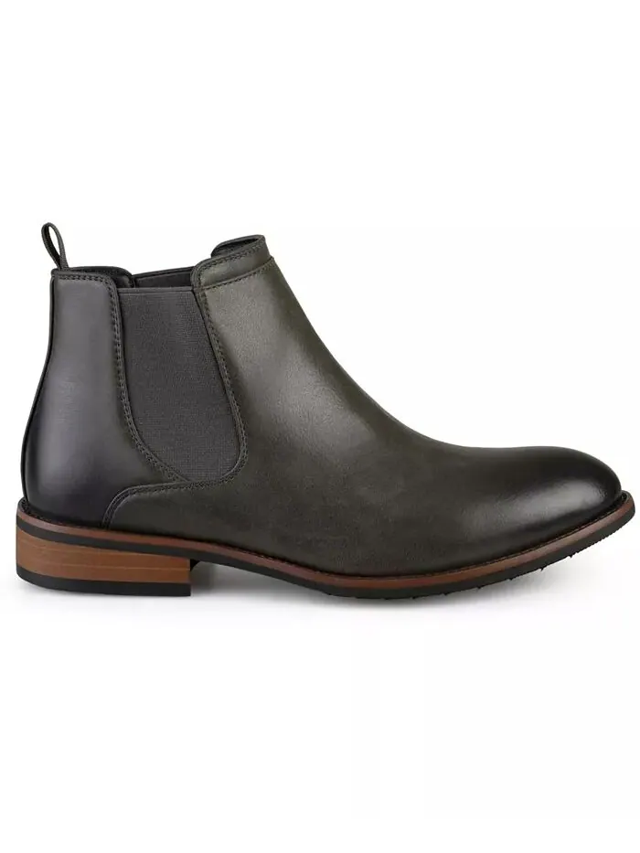 Мужские ботинки Landon Dress Boot Vance Co. — изображение 2 из 5, серый