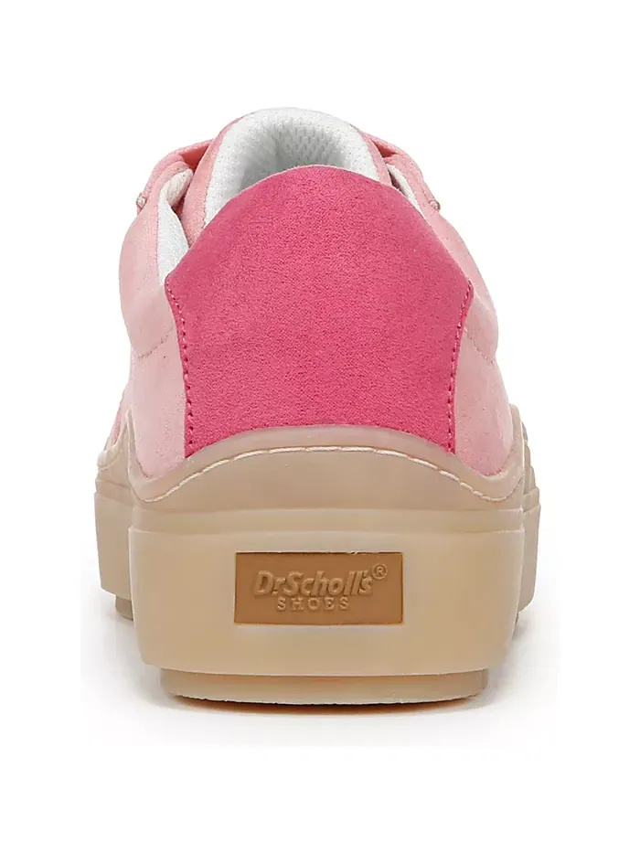 Женские кроссовки на платформе Time Off Win со шнуровкой Dr. Scholl's — изображение 3 из 5, розовый