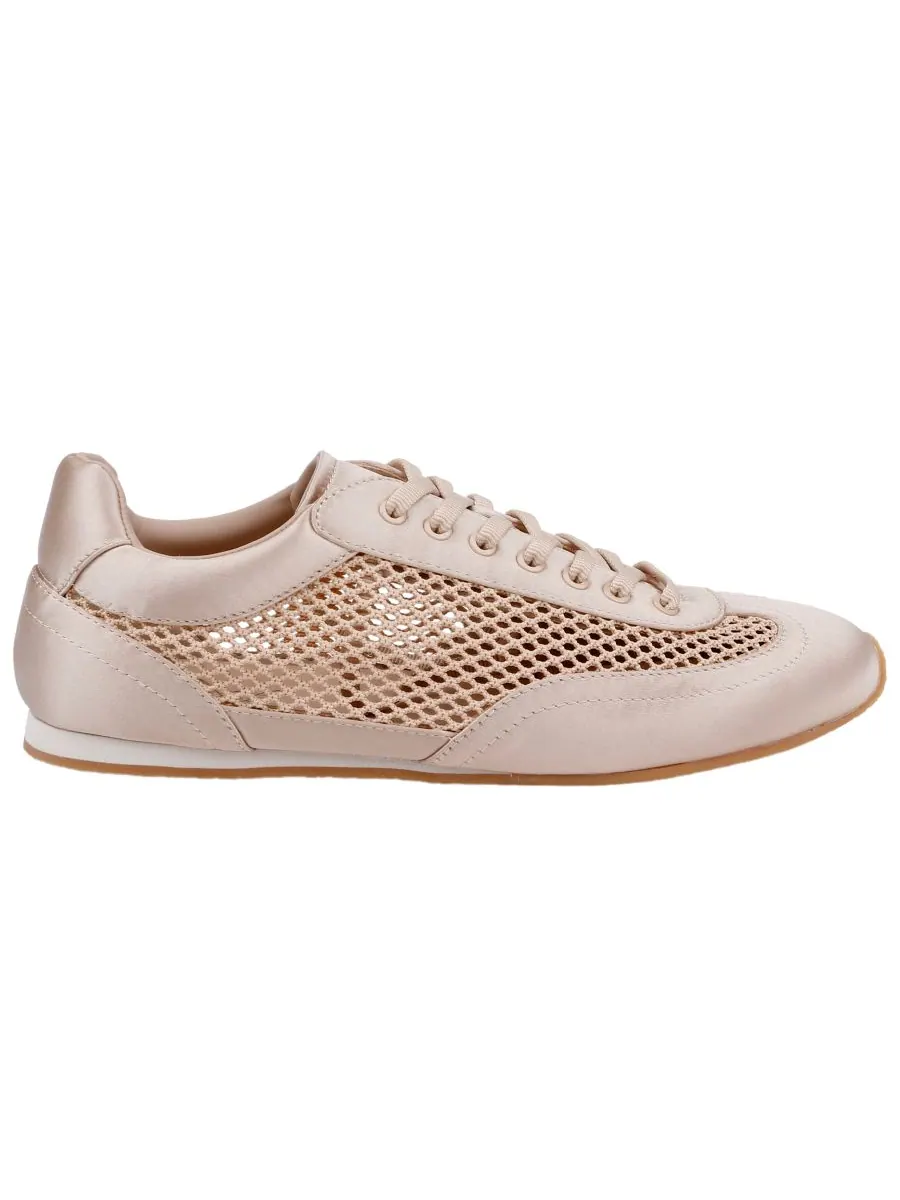 Женские кроссовки Inez Jewel Badgley Mischka, Nude Mesh — изображение 2 из 5, бежевый