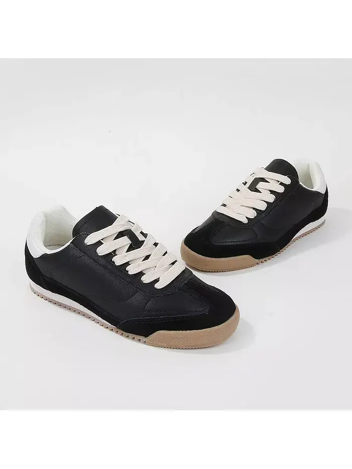 Кроссовки Landon Retro с резиновой подошвой BERNESS — изображение 3 из 3, черный