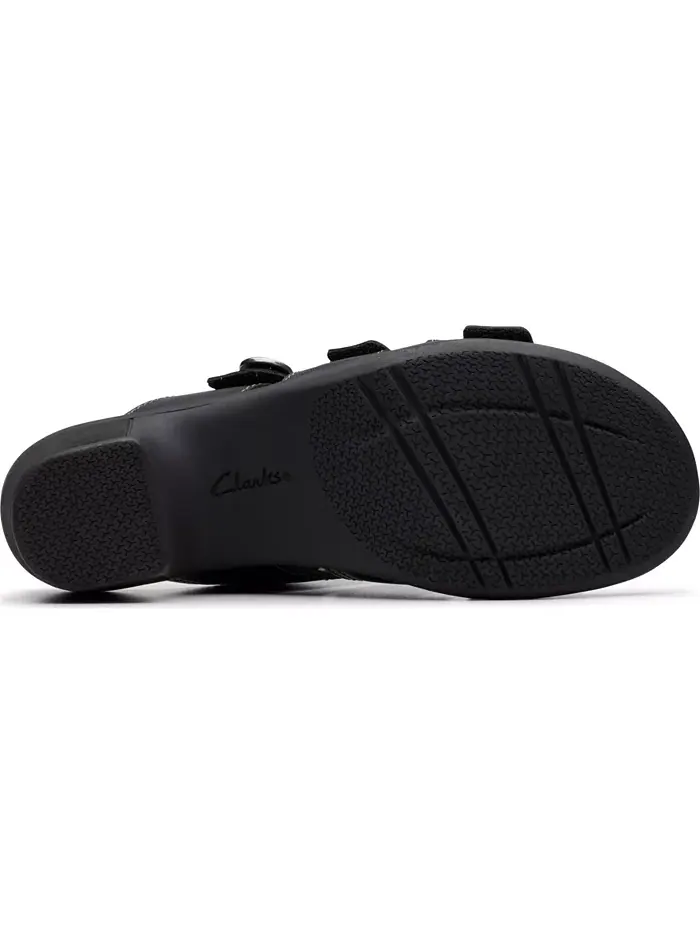 Сандалии женские Clarks Emily2 Adella Block Heel Sandals — изображение 4 из 8, черный