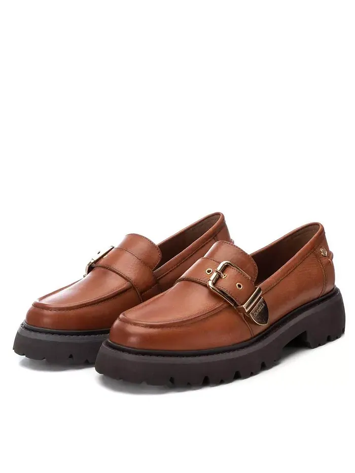 Женские лоферы Penny из коллекции Carmela Leather Collection от Xti — изображение 5 из 5, верблюжий
