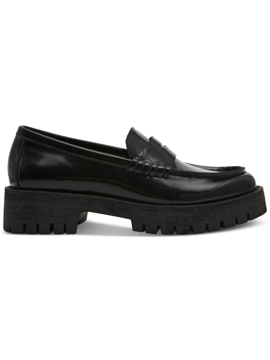Женские лоферы строгого кроя с лангстеновой подошвой Steve Madden — изображение 2 из 5, черный