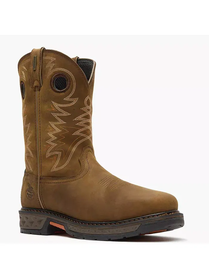 Мужские водонепроницаемые ботинки Carbo-Tec LT Alloy Toe с защитным носком и без шнуровки GEORGIA — мульти