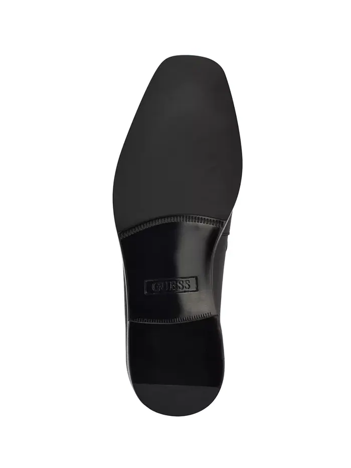 Мужские классические лоферы Haines Square Toe Slip On GUESS — изображение 4 из 5, черный мульти