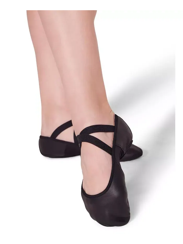 Балетки Hanami из кожи Capezio — изображение 4 из 6, черный