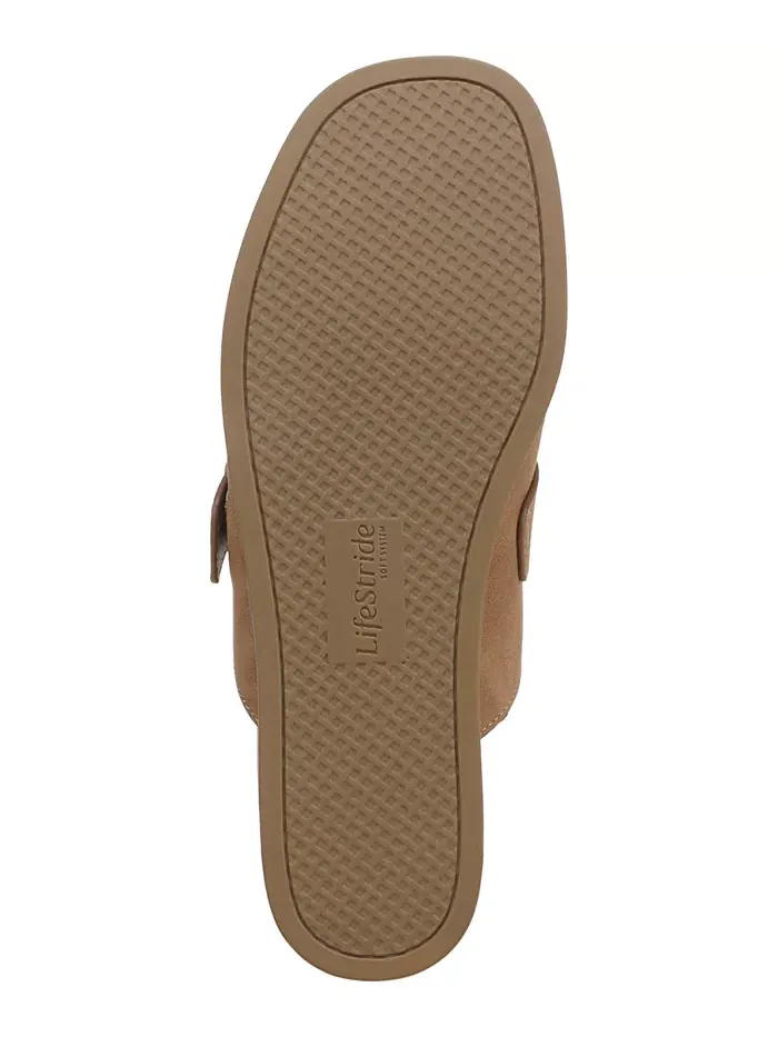 Женские мюли-клоги Gillian Square Toe LifeStride — изображение 5 из 5, бежевый