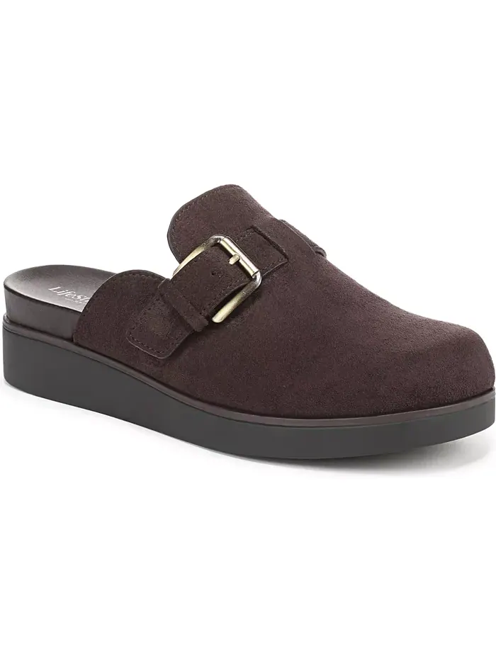 Женские мюли-клоги Gillian Square Toe LifeStride — изображение 1 из 5, коричневый