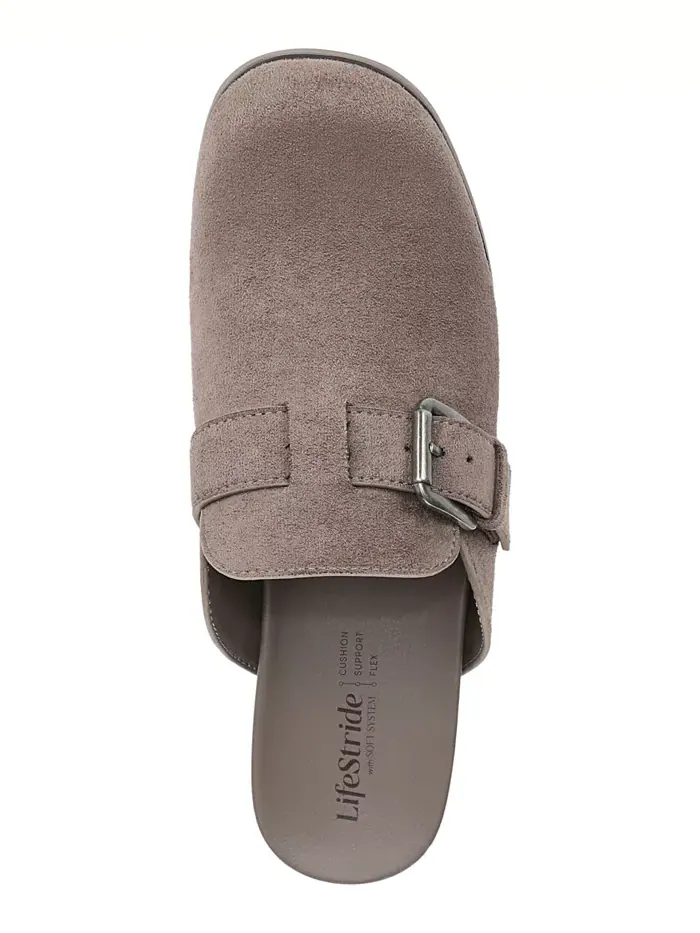 Женские мюли-клоги Gillian Square Toe LifeStride — изображение 4 из 5, серый