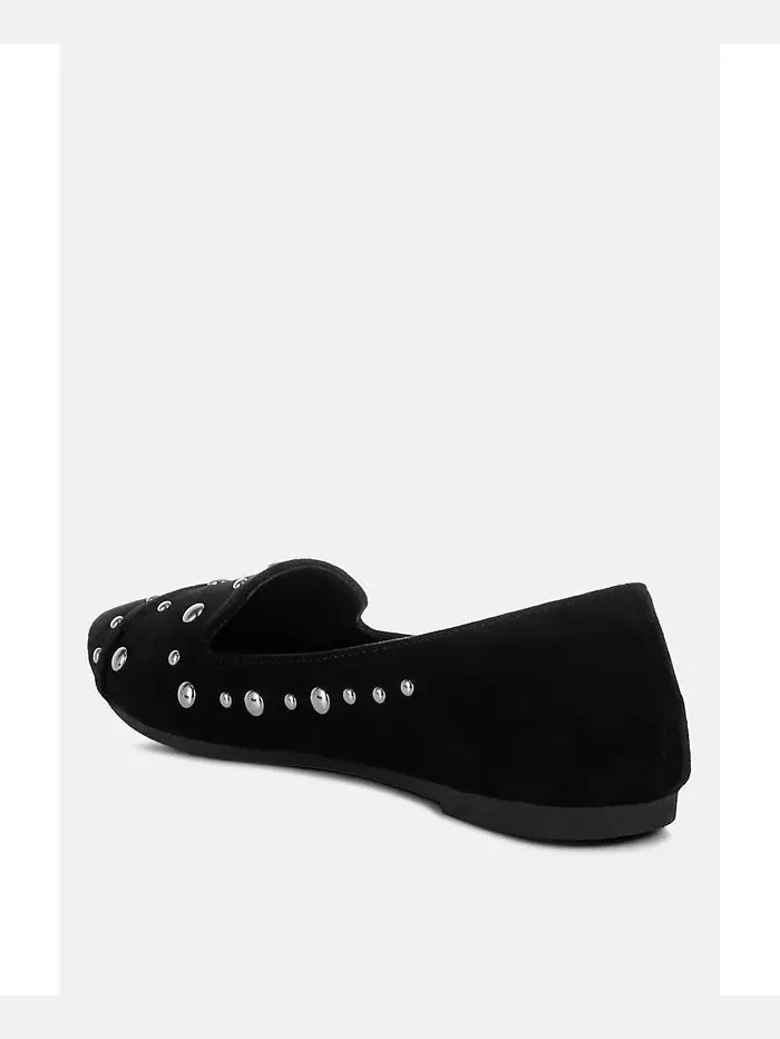 Балетки Olesia с шипами и декором London Rag — изображение 2 из 3, черный