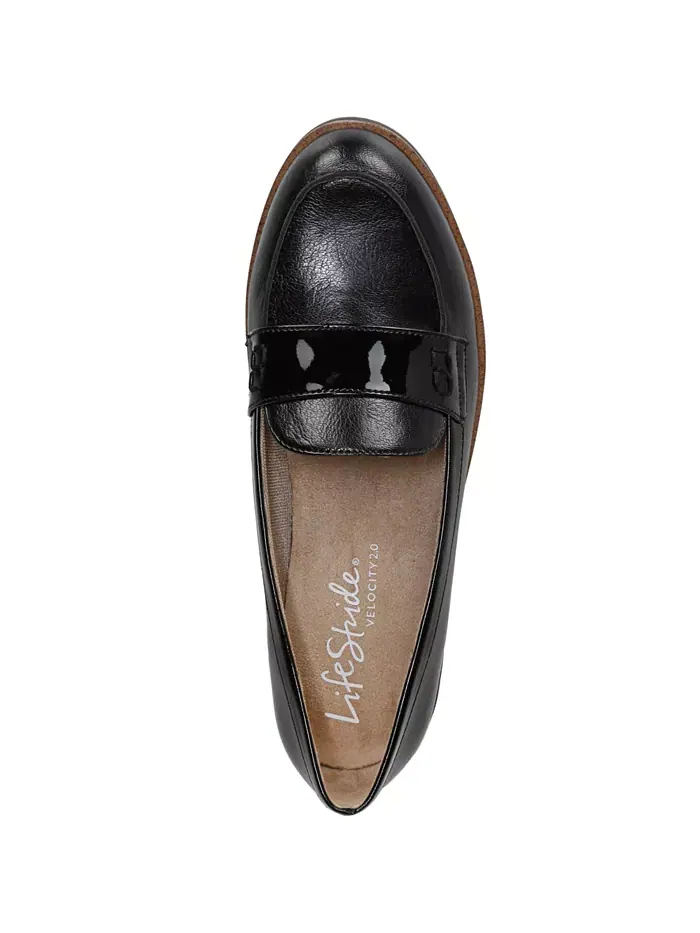 Женские лоферы Zee Slip On Penny LifeStride — изображение 4 из 8, черный