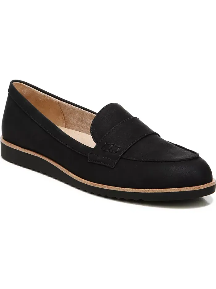 Женские лоферы Zee Slip On Penny LifeStride — изображение 1 из 8, черный/черный