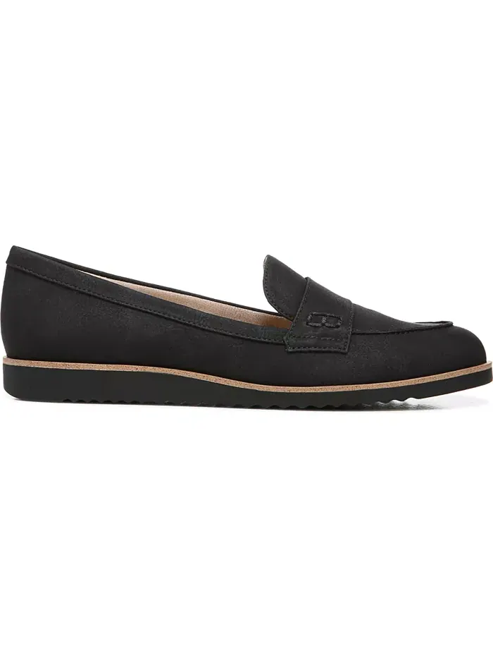 Женские лоферы Zee Slip On Penny LifeStride — изображение 2 из 8, черный/черный