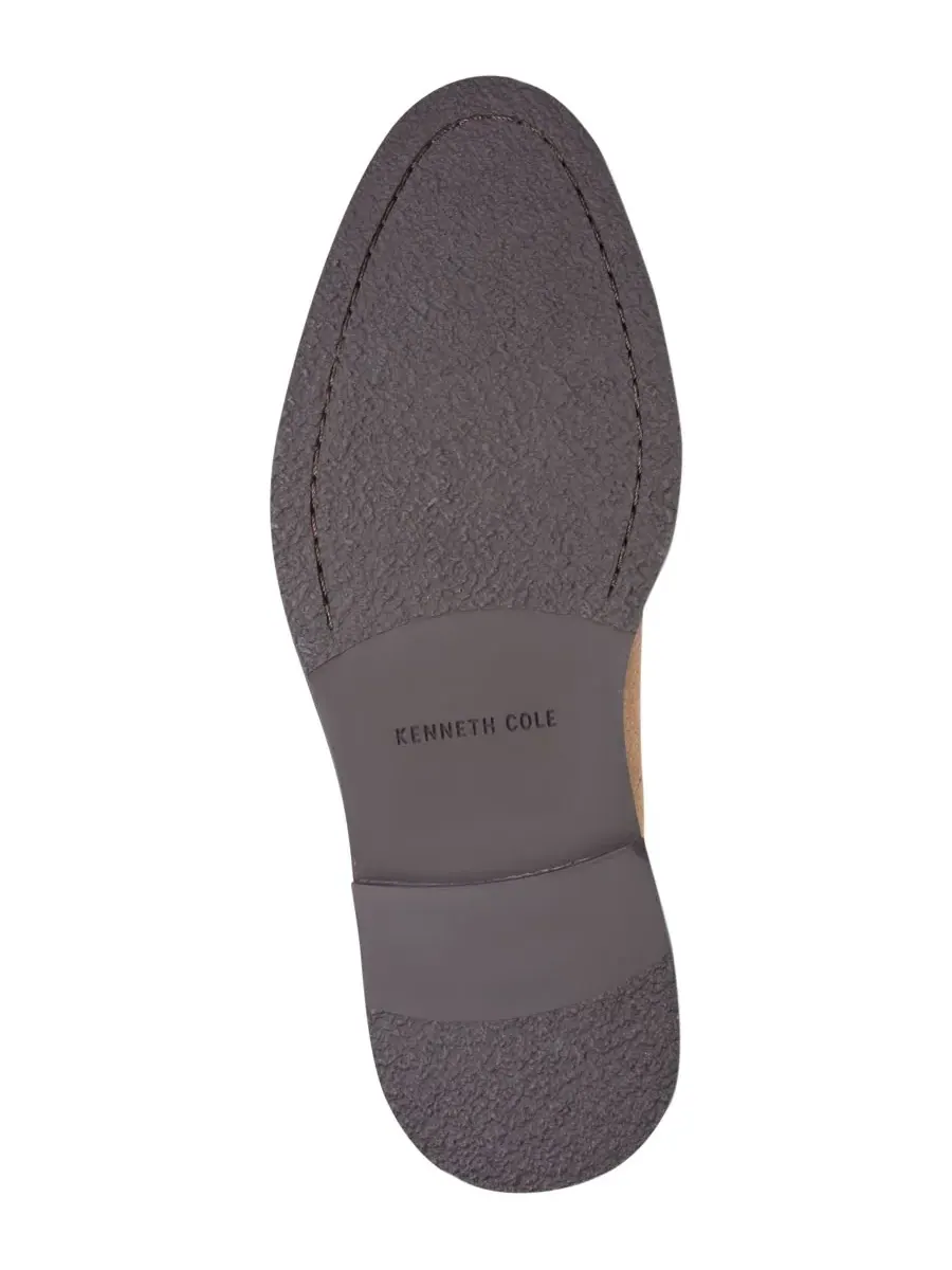 Мужские лоферы Madison с кисточками и застежкой-липучкой Kenneth Cole New York — изображение 5 из 5, бежевый