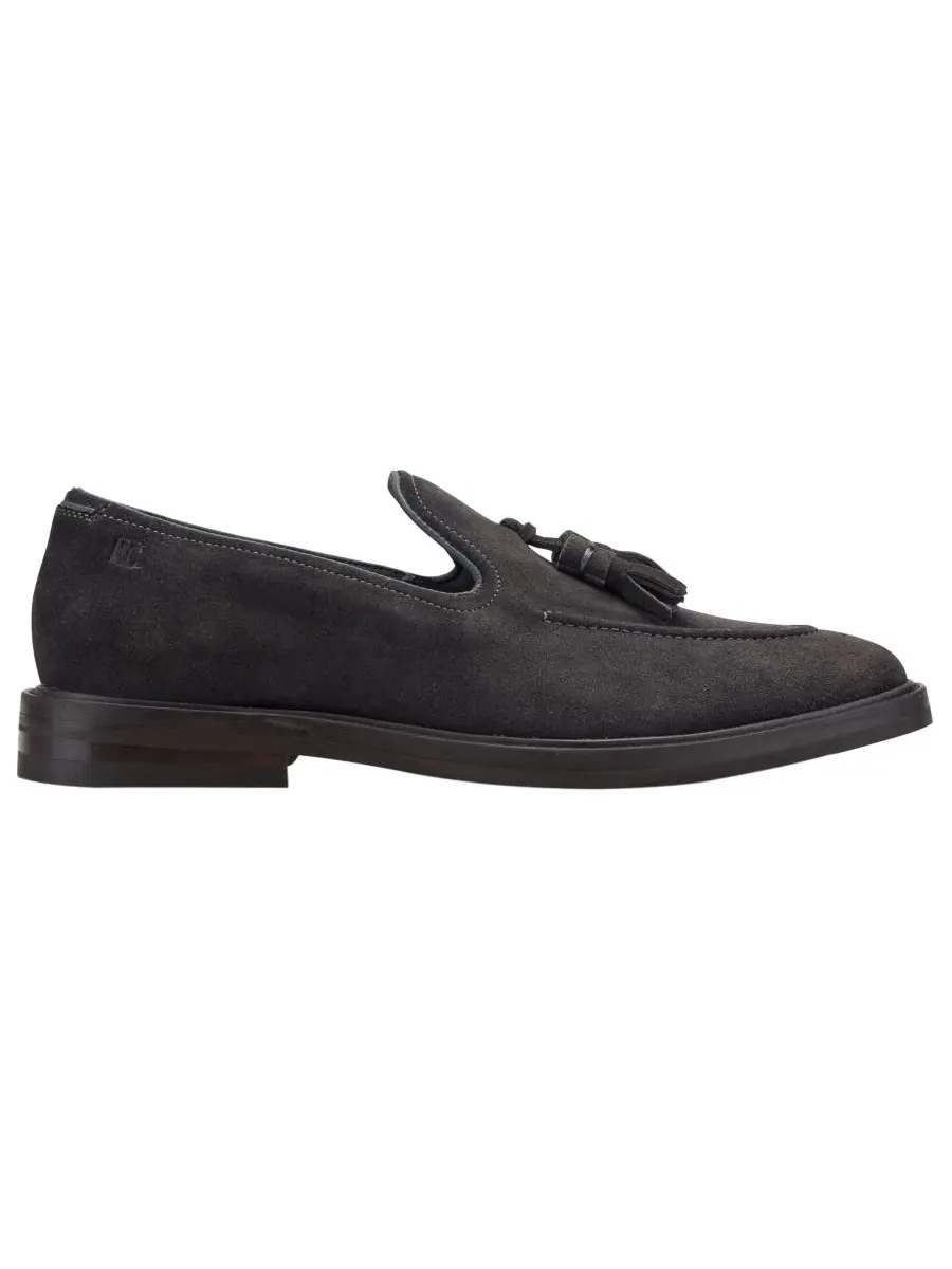 Мужские лоферы Madison с кисточками и застежкой-липучкой Kenneth Cole New York — изображение 2 из 5, темно-серый